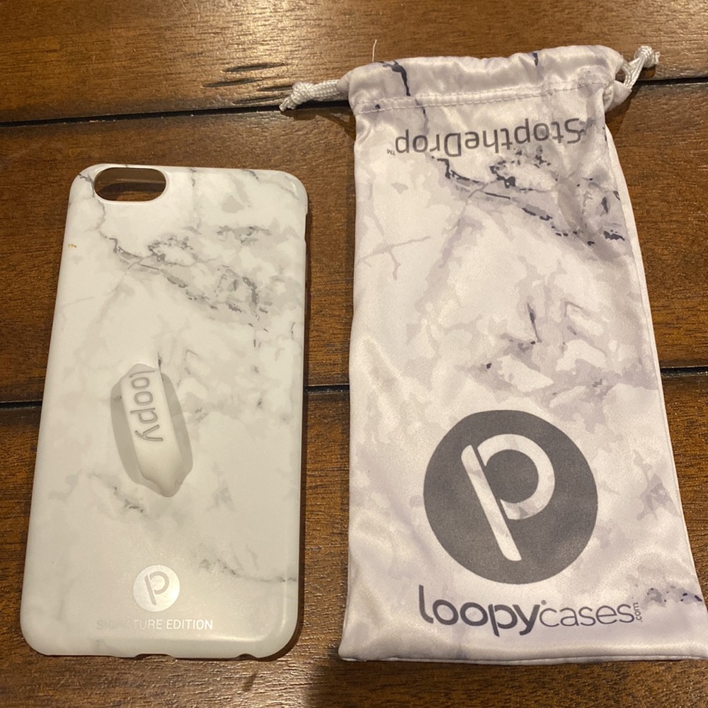 Loopy Case IPhone 6 Plus Marble 🖤